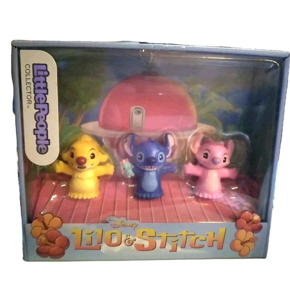 Disney Lilo & Stitch Exclusive Figure Set Stitch & Scrump, Angel, Reuben